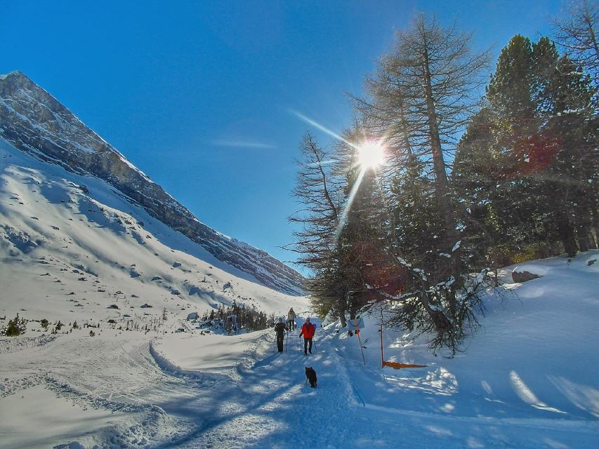 auf dem Weg nach Sunnbüehl